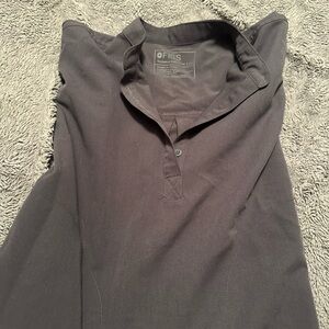 Figs Women’s Charcoal Pride Rafaela Scrub Top